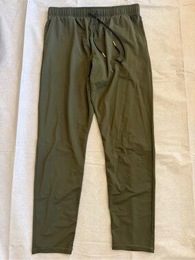 Zyia Active Women's Performance Joggers Pants - Size Medium - Olive Green